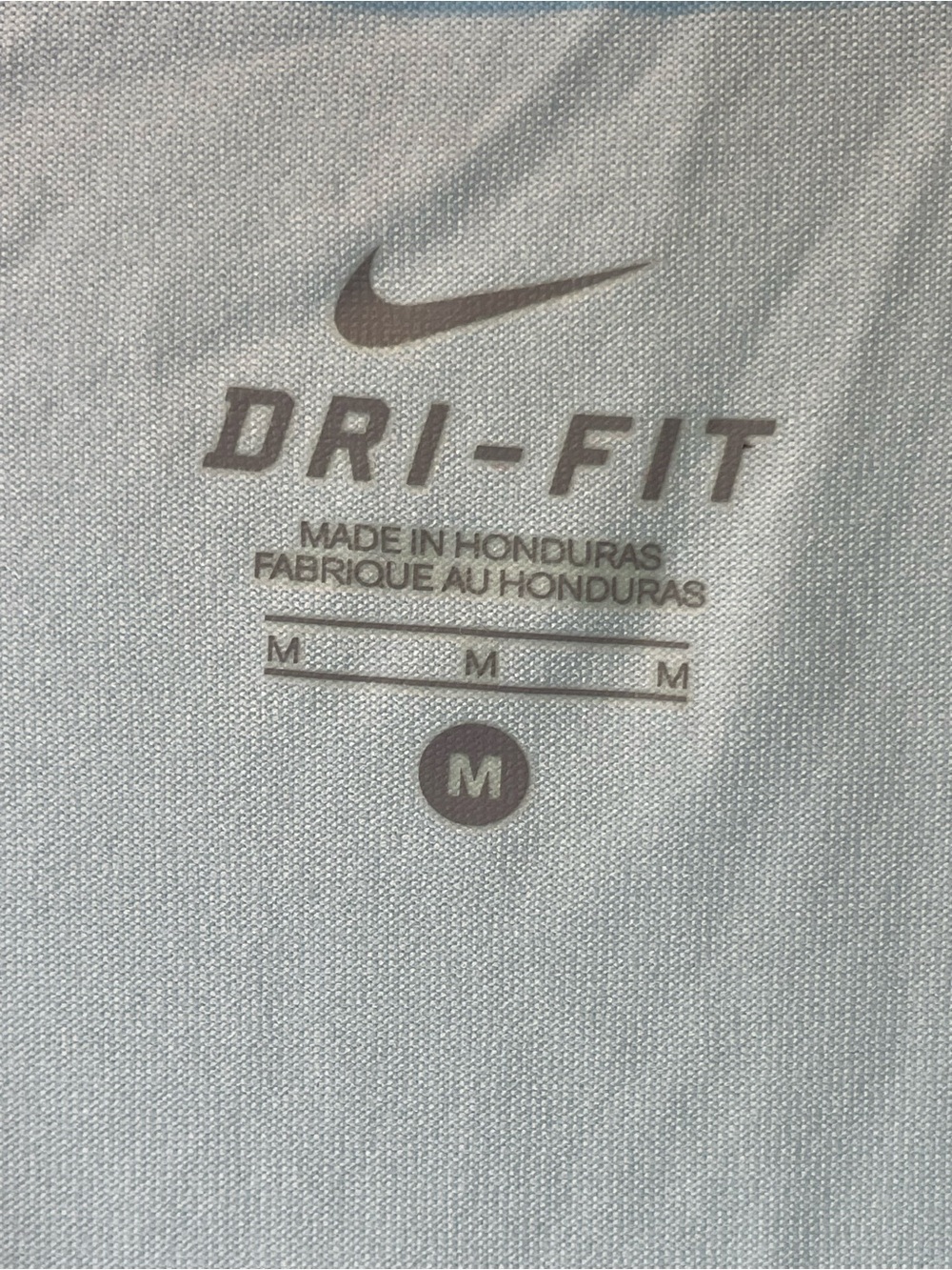 Nike Women's Light Blue/Aqua Dri-FIT Performance Tee Size M - Picture 4 of 8